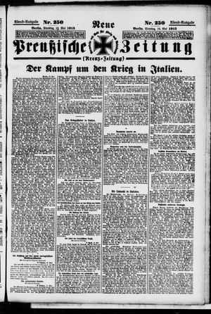 Neue preußische Zeitung vom 18.05.1915