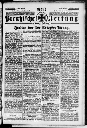 Neue preußische Zeitung vom 19.05.1915