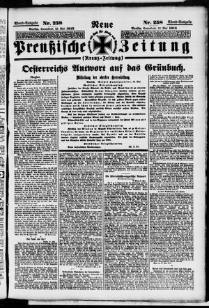 Neue preußische Zeitung vom 22.05.1915