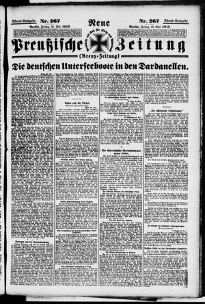 Neue preußische Zeitung vom 28.05.1915