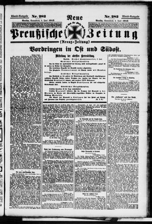 Neue preußische Zeitung vom 05.06.1915
