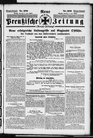 Neue preußische Zeitung vom 08.06.1915