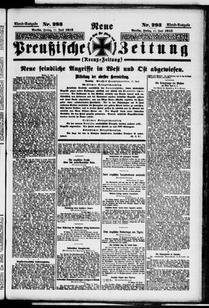 Neue preußische Zeitung vom 11.06.1915