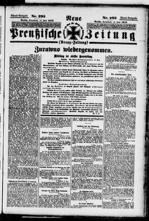 Neue preußische Zeitung vom 12.06.1915