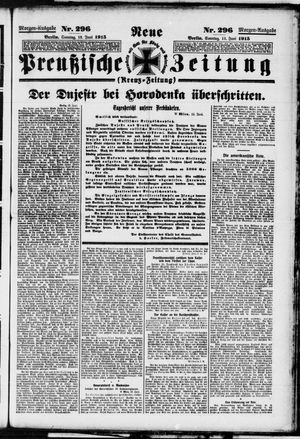 Neue preußische Zeitung vom 13.06.1915