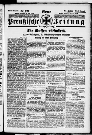 Neue preußische Zeitung vom 16.06.1915