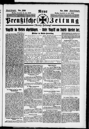 Neue preußische Zeitung vom 26.06.1915