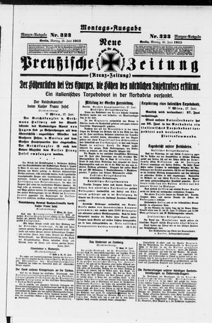 Neue preußische Zeitung vom 28.06.1915