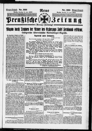 Neue preußische Zeitung vom 29.06.1915