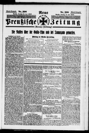 Neue preußische Zeitung vom 29.06.1915