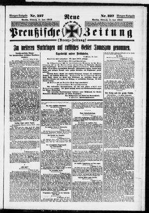 Neue preußische Zeitung vom 30.06.1915