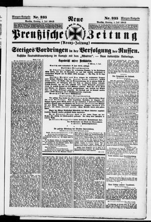 Neue preußische Zeitung vom 04.07.1915