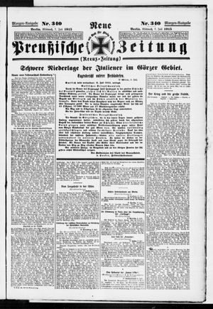 Neue preußische Zeitung on Jul 7, 1915