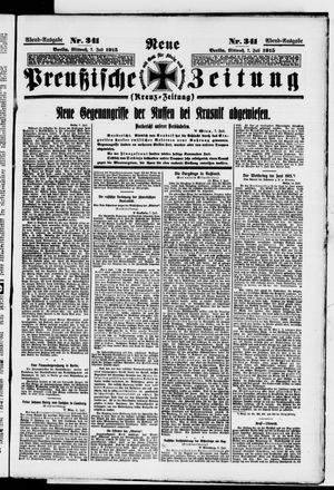 Neue preußische Zeitung on Jul 7, 1915