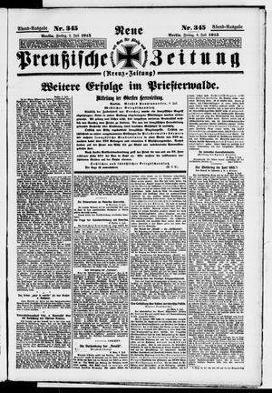 Neue preußische Zeitung vom 09.07.1915