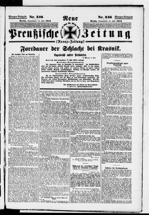 Neue preußische Zeitung vom 10.07.1915