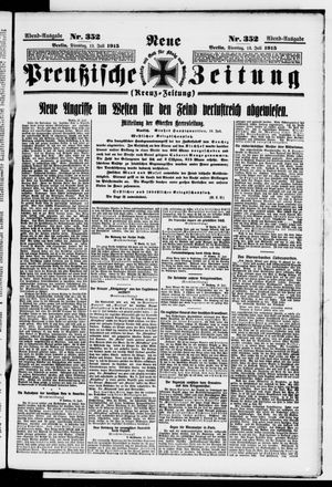 Neue preußische Zeitung vom 13.07.1915
