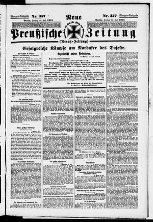 Neue preußische Zeitung vom 16.07.1915