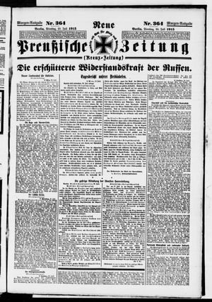 Neue preußische Zeitung vom 20.07.1915