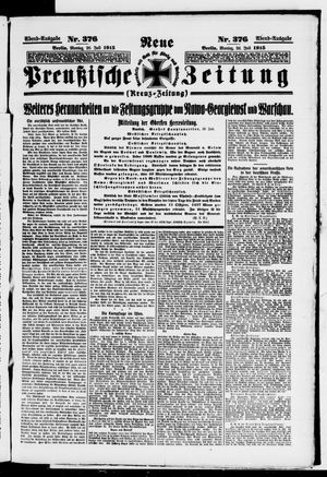 Neue preußische Zeitung vom 26.07.1915
