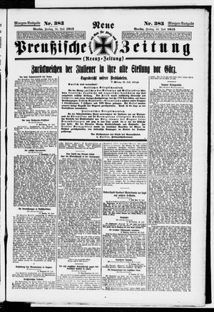 Neue preußische Zeitung vom 30.07.1915