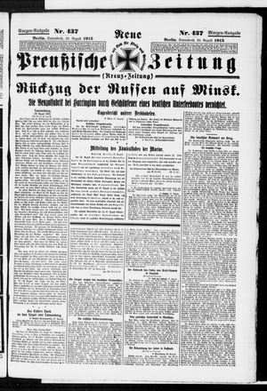 Neue preußische Zeitung vom 28.08.1915