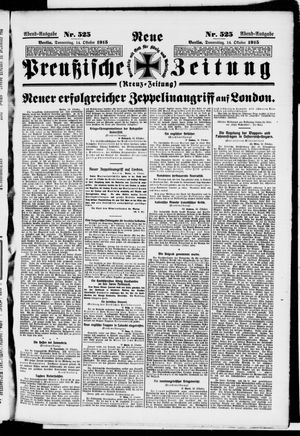 Neue preußische Zeitung vom 14.10.1915