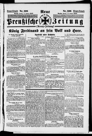 Neue preußische Zeitung vom 15.10.1915