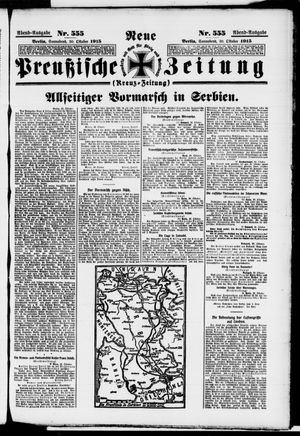 Neue preußische Zeitung vom 30.10.1915