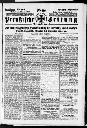 Neue preußische Zeitung vom 07.11.1915