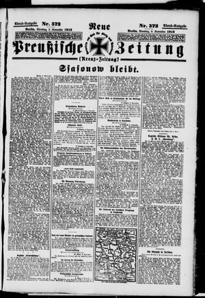 Neue preußische Zeitung vom 09.11.1915