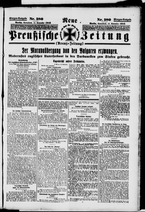 Neue preußische Zeitung vom 13.11.1915
