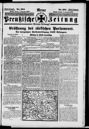 Neue preußische Zeitung vom 15.11.1915