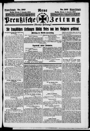 Neue preußische Zeitung vom 17.11.1915