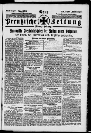 Neue preußische Zeitung vom 23.11.1915