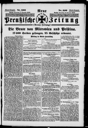 Neue preußische Zeitung vom 25.11.1915