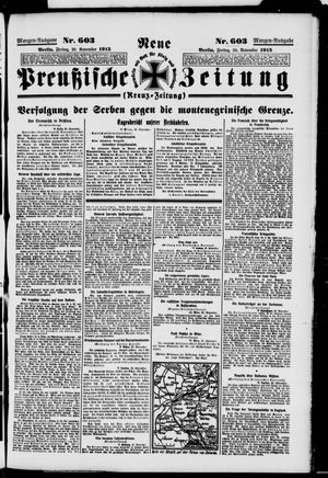 Neue preußische Zeitung vom 26.11.1915