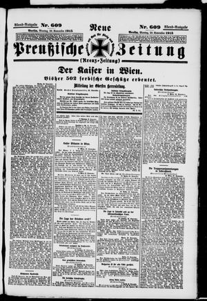 Neue preußische Zeitung vom 29.11.1915