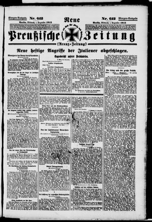 Neue preußische Zeitung vom 01.12.1915