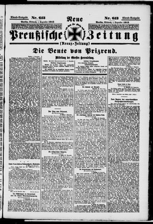 Neue preußische Zeitung vom 01.12.1915