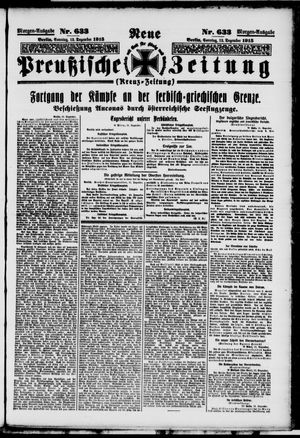 Neue preußische Zeitung vom 12.12.1915