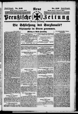 Neue preußische Zeitung vom 17.12.1915