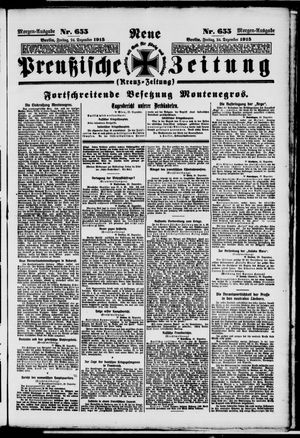 Neue preußische Zeitung vom 24.12.1915