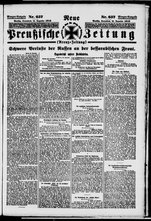Neue preußische Zeitung vom 25.12.1915