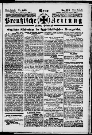 Neue preußische Zeitung vom 27.12.1915