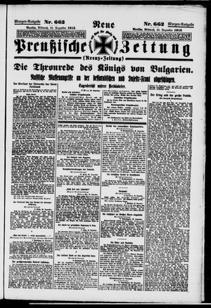 Neue preußische Zeitung vom 29.12.1915