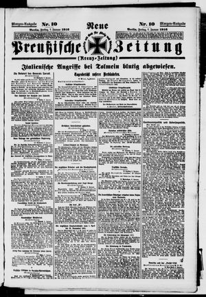 Neue preußische Zeitung vom 07.01.1916
