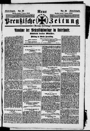 Neue preußische Zeitung vom 07.01.1916
