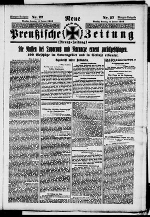 Neue preußische Zeitung vom 16.01.1916