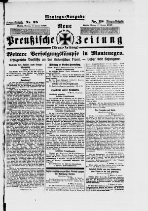 Neue preußische Zeitung vom 17.01.1916